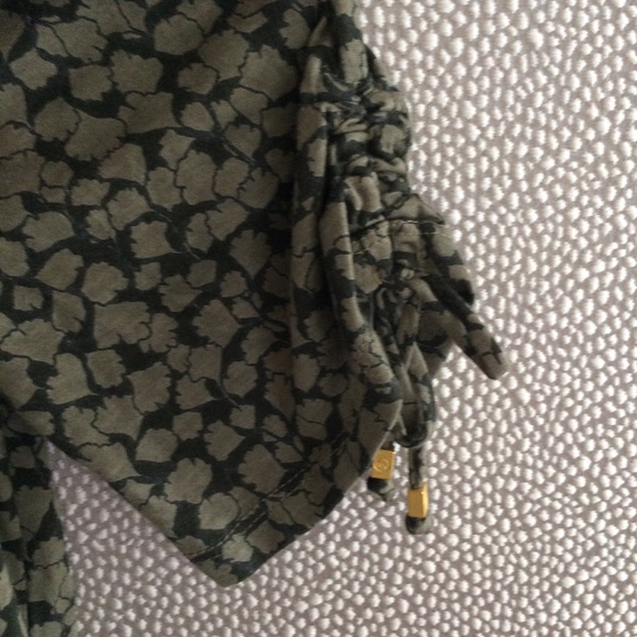 M Michael Michael Kors Ruched Sleeve Tee New - Picture 3 of 8